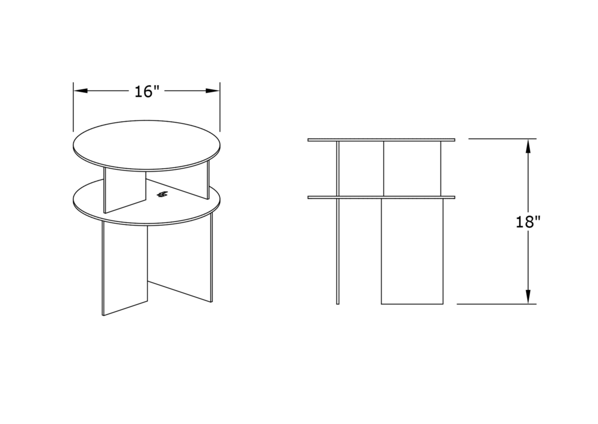 Sanora Side Table | Ben Barber | The Future Perfect