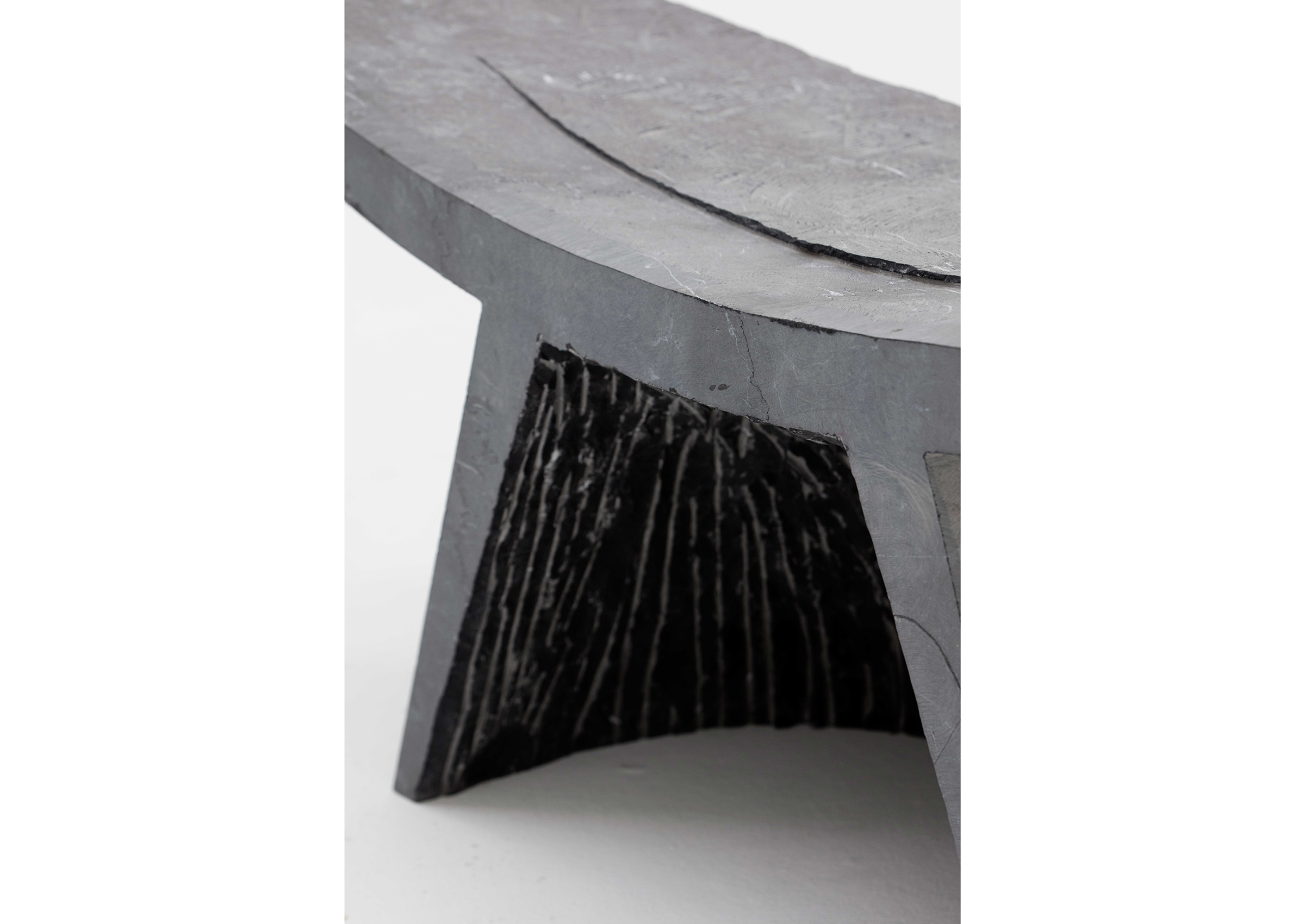 Partera Stool – Monterrey Black Marble