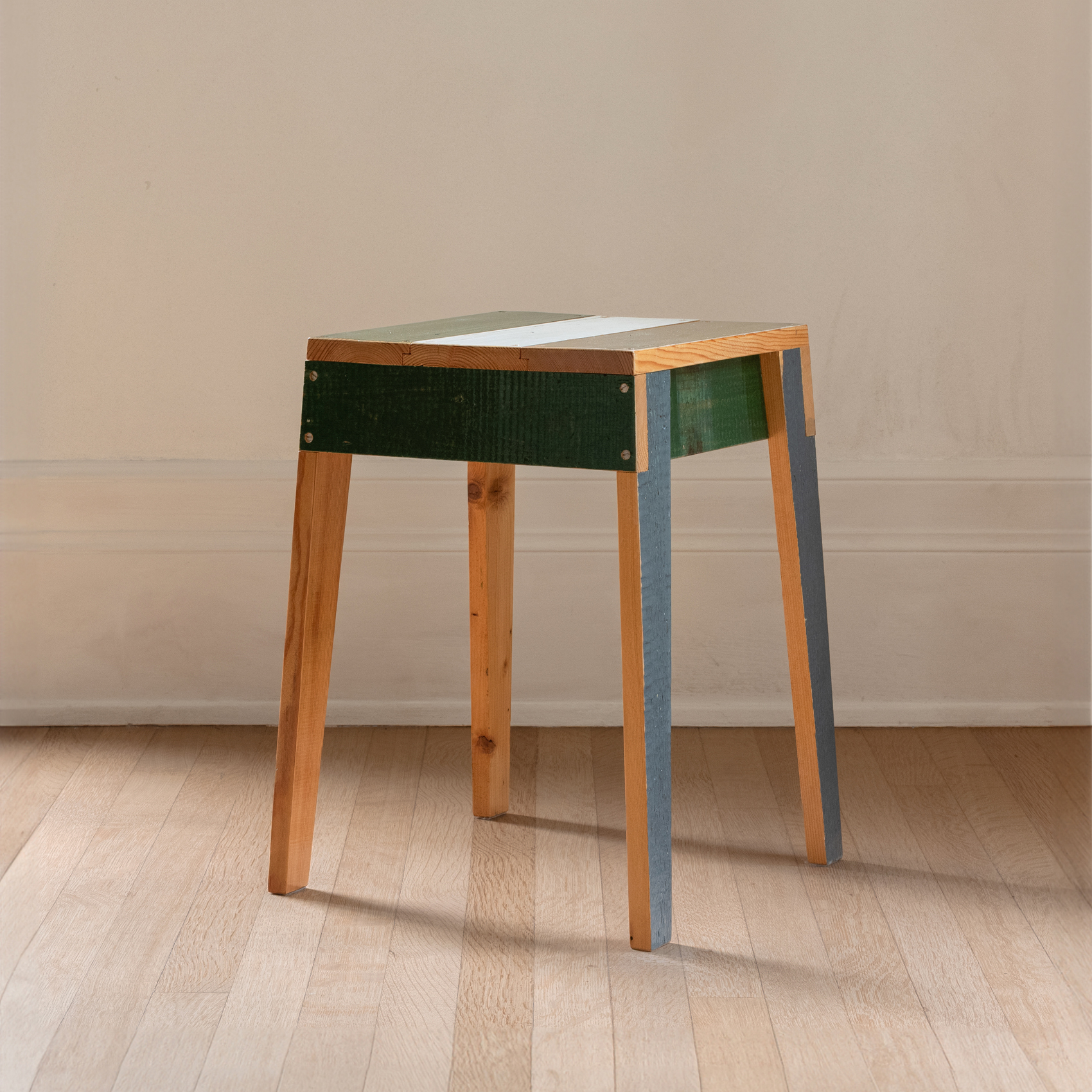 Stool in Scrapwood 2