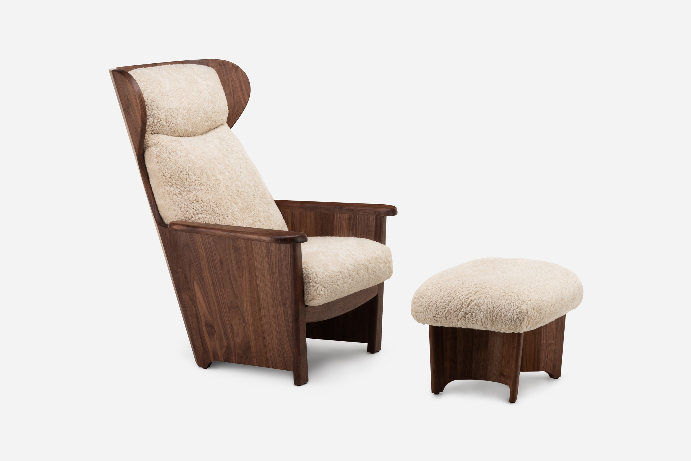 Bergere chair and discount ottoman